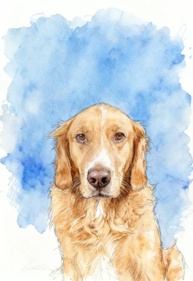 Drawing made from the photo