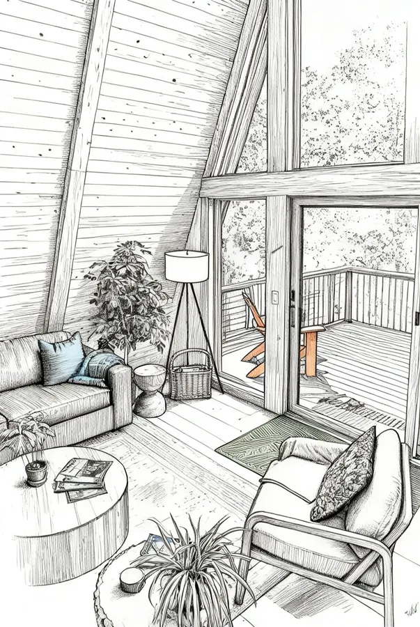 Drawing made from the photo